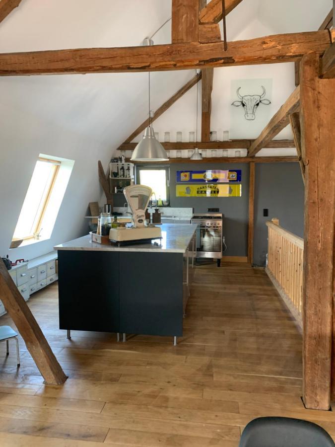 Design Appartment With Big Terrace Halsenbach Exterior foto